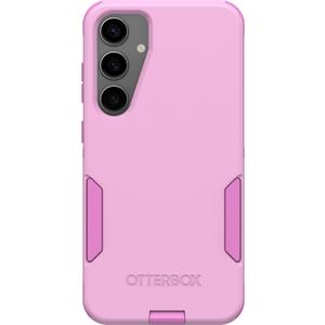 OtterBox Samsung Galaxy S24+ Commuter Series Case - Run Wildflower (Pink), Slim & Tough, Pocket-Friendly, with Port Protection
