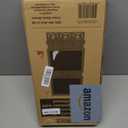 Rustic 2-Slot Mail Sorter Organizer for Wall with Chalkboard Surface & 3 Double Key Hooks - Wooden Wall Mount Mail Holder Organizer  Wall Dcor for Entryway Made of Paulownia Wood - Rustic Brown