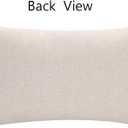 7COLORROOM Set of 2 Orange and White Buffalo Check Plaid Throw Pillow Covers Farmhouse Decor Happy Fall Harvest Pumpkin Rectangular/Waist Cushion Cover Thanksgiving Autumn Home Pillowcases 12" x 20"