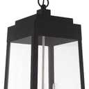 Livex Lighting 20860-12 Oslo - 3-Light Outdoor Hanging Lantern, Satin Brass, 24.50x10.50x10.50