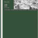 SuFly Sketch Book for Kids, 9"x12" Sketch Pad, 100 Sheets Top Spiral Sketchbook, 68lb/100gsm Acid-Free Drawing Paper Pad, Sketch Pads for Drawing for Adults, Ideal for Beginners, Artists & Teen. (Xmas Green)