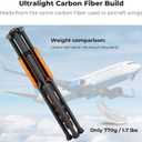 K&F CONCEPT Light Stand Carbon Fiber, Portable 200cm/78inch Studio Tripod | 200cm/78inch Studio Tripod for Softbox, Ring Light, Studio & Outdoor Shooting, TL12