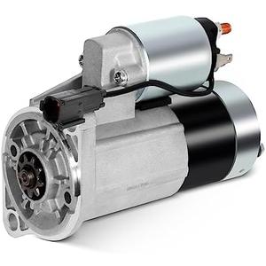 SCITOO Starter Motor SMT0062 17685N for Nissan D21 Pickup 1996 1997 Frontier Pickup 1998-2001 Xterra 2000 2001 2.4L 1.2kW/12 Volt CW 9-Tooth Pinion