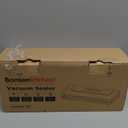 Bonsenkitchen Vacuum Sealer Machine with 40 Bags | Compact Food Sealer for Kitchen Storage & Meal Prep | Multiple Modes | External Vacuum System, Silver