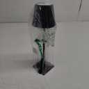 Black Cordless Table Lamp,Portable LED Desk Lamp, 5000mAh Battery Operated, 3 Color Stepless Dimming Up,Night Light for Restaurant Bedroom Bars Outdoor Party Camping Coffee Shop