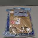 IECOii 2 Pack Fleece Dog Sweaters for Large Breeds Winter Sweatshirts Stretchy & Cozy Coat for Cold Weather, Labrador Pullover Vest with Leash Hole, Machine Washable (Size 3XL, Dark Blue & Light Blue) (XXX-Large(Chest Girth: 26.4"))