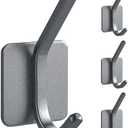 Paoli Heavy Duty Self Adhesive Hooks - Sturdy self Adhesive Hooks for Home, School and Office Easy to fit and Remove,with a Maximum Load Capacity of 30lb (4 PC), 2Pack