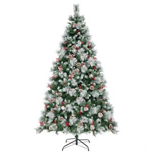 5Ft Artificial Christmas Tree With Snow