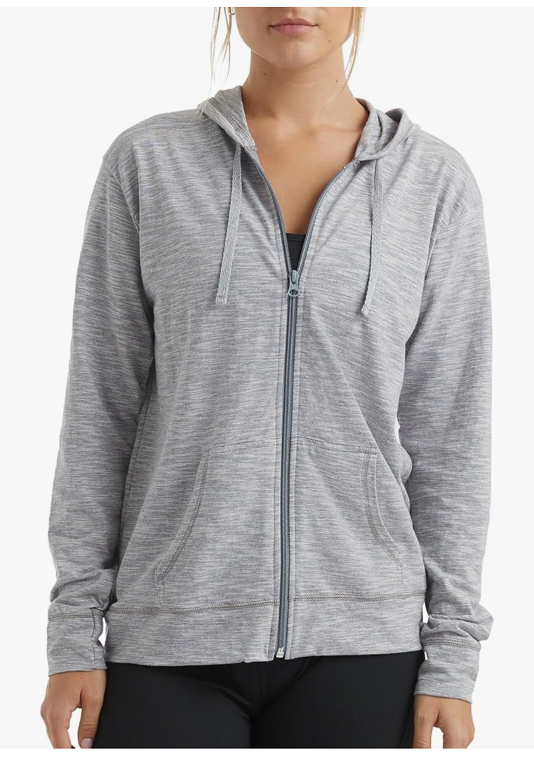 Hanes Women’s Slub Knit Full-Zip Hoodie, Textured Cotton Zip-Up T-Shirt Hoodie for Women 4x