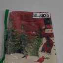 Christmas Placemats Kit 12X18 Inch Seasonal Christmas Holiday Table Mats Washable Table Mats Set of 6