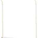 STORAGE MANIAC Adjustable Closet Rod Extender - Heavy Duty Space-Saving Clothes Hanging Bar, 1 Pack White