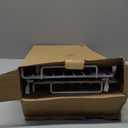 iPEGTOP Stackable Cabinet Shelf Organizers, Set of 2 Kitchen Countertop Cupboard Storage Rack, Pantry Stand Shelves Space Saving for Kitchen, Bedroom, Bathroom, White