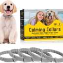 5 Pack Calming Collar for Dogs, Dog Pheromone Calm Collars Relief Anxiety Stress Separation Lasts 60 Days Relieve Bad Behavior, 25 in Size for All Small Medium and Large Dog (Gray) (Grey)