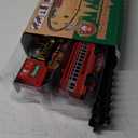 Train Set Kids Electric Train Set, Toy Train with Smoke, Light and Sounds, Christmas Model Train Toy for Ages 3 4 5 6 7 8+ Years Old Boys Gifts, Black