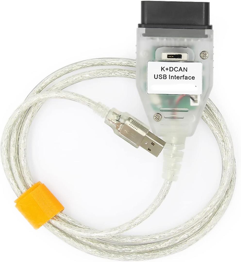 K DCAN k-dcan k d can dcan k+d can EDIABAS Cable in-PA K+DCAN in-PA Interface (Silvery)