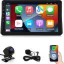 Android 14 Car Stereo Radio for Dodge Grand Caravan 2011-2020 and Chrysler Grand Voyager 2011-2015, 4+64G 9"HD Touch Screen Radio with Wireless CarPlay/Android Auto/GPS/Bluetooth/Backup Camera/FM/Mic