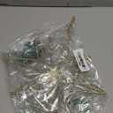 hogardeck Christmas Tree Topper, 11 Inches Lighted Gold Glittered 8-Point Star Tree Topper, 30 LED Sparkling Tree Toppers Christmas Decorations, Battery Powered Timer Xmas Treetop Star Decor