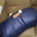 2025 Premium Upgraded Non-Vacuum Bed Quilt All Seasons 100% Cotton Filled Comforter - Reversible Lightweight Soft Breathable Fluffy (Midnight Grey Twin)