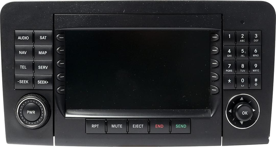 AM FM Radio Display Screen Compatible with 2007-09 Mercedes GL & ML Class A1648703989