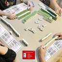 2026 Mahjong Card Official Rules and Hands - 4 Pcs