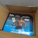 Ally Peaks Pull Up Bar for Doorway | Thickened Steel Max Limit 440 lbs Upper Body Fitness Workout Bar| Multi-Grip Strength for Doorway | Indoor Chin-Up Bar Fitness Trainer for Home Gym Portable (silver2)