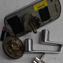 SCHLAGE FE575 PLY 626 ELA Plymouth Keypad Entry with Auto-Lock and Elan Levers, Brushed Chrome