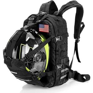 Motorcycle Cycling Helmet Backpack, Large Capacity Waterproof Helmet Holder, Storage Bag Hiking Backpack
