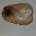 UDU Clip In Bangs Real Human Hair Bangs Hair Clip 360 Natural Fringe Extensions with Invisible Clips for Instant Hair Makeover Hairpieces Natural Look, Lightweight & Reusable Hairpiece for Women (Mixed Dark Blonde)