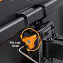 Perlegear UL Listed Full Motion TV Wall Mount for 42-90 inch TVs up to 132 lbs, TV Mount with Dual Articulating Arms, Tool-Free Tilt, Swivel, Extension, Leveling, Max VESA 600x400mm, 16" Studs, PGLF8.