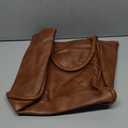 GAEKEAO Tote Bag for Women Work with Zipper Vegan Leather Ladies Travel Shoulder Bags Purses and Handbags Casual Weekender (A01 Brown)