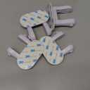 Inaya Door Lever Lock (4 Pack)  Child Proof Handle Locks, 3M Adhesive & Easy Installation for Home, Baby-Proof Locks for Kids Safety, Compatible with standard doors (Two Side)