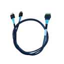 8X to 2* 4X,- 74pin to 2*- 36pin Cable 80cm(Broadcom MPN 05-60001-00CBL-SAST-1154-85)