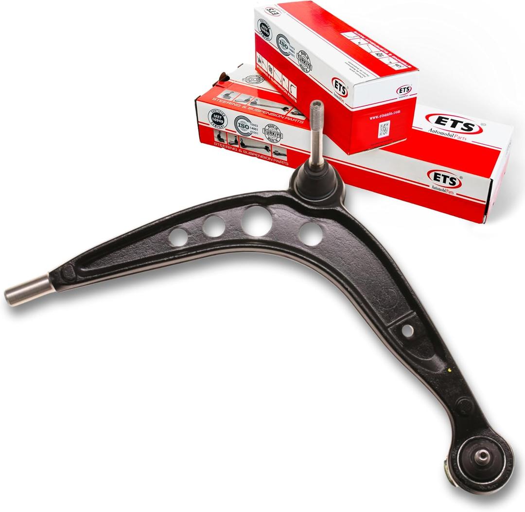 ETS 1Pc Front Right Lower Control Arm w Ball Joint Assembly RK80532 K80532 Fits 99 BMW 328i, 98-99 323i, 99 323iC, 98-99 323is, 96-98 BMW 328i