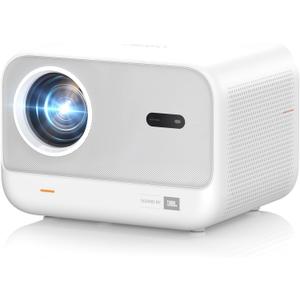 [Sound by JBL & High Brightness] Yaber Projector with WiFi and Bluetooth, Projector 4K Support, Auto Focus/Keystone Correction, 3D Sound Movie Proyector, Portable projector for Home & Outdoor