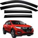 Extra Durable Window Visor Compatible with 2023-2025 Honda Hr-v Tape-On Rain Guard Side Window Vent Deflector,4-Pcs