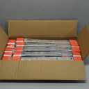 homdiy 10 Pcs 18 Inch Heavy Duty Center Mount Drawer Slides for Cabinet and Dresser Bottom Mount Drawer Slides 3/4 Extension Glide Track