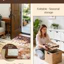 FlyDOIT Washable Area Rug for Living Room, 4x6 Modern Abstract Soft Non Slip Thin Throw Rugs, Print Pattern, Indoor Floor Carpet for Kitchen Office Dorm Bedroom Brown Black Cream Beige White