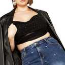City Chic Women's Plus Size Top-Kiera (Black)