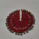 Primitives by Kathy Stitch Art Tree Skirt, Merry Christmas 12.30 In
