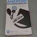 LotFancy XXL Blood Pressure Cuff Manual Adult, Professional Thigh BP Cuff 16"-26", Extra Large Adult Size Sphygmomanometer with Carrying Case and Zero Calibration for Home Use, Nursing Student, Doctor (Black)