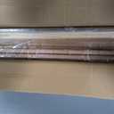 LazBlinds No Tools No Drill Cordless Bamboo Roman Shades, Light Filtering Window Treatment, Roll Up Bamboo Blinds for Window 35'' W x 64'' H, Squirrel