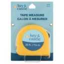 KEY&CASTLE Tape Measure 25FT, Pack of 3