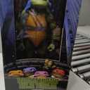 Teenage Mutant Ninja Turtles (1990 Movie) 1/4 Scale Action Figure Leonardo | 16.5 in Tall, 30 Points of Articulation, Includes Katana with Scabbards, Mutagen Canister, Pizza Slice, (1990 Movie)