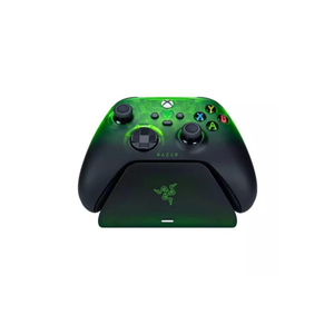 Razer Wireless Controller & Quick Charging Stand Bundle for Xbox Series X|S, Xbox One: Impulse Triggers - Textured Grips - 12hr Battery Life - Magnetic Secure Charging Limited Green Edition