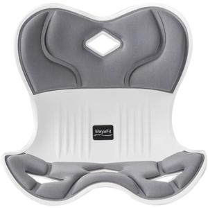 Lumbar Support Cushion – Grey, Standard, Back & Shoulder Ergonomic standard lumbar cushion for back and shoulder posture support. Lightweight and portable. Holds 110-265 lbs