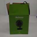 HOLMES 12" Table Fan, 75° Oscillation, 3 Speeds, 15° Adjustable Head Tilt, Ideal for Home, Bedroom or Office, Black 