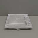 S97014094 Bathroom Fan Cover Grille and Lens for Br-oan Nu-tone 678, 679, 679FL, 679FLT, 680, 680FL, 680FLT, M680, HD50L, HD80L, 678C Exhaust Fan Models