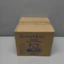 NCYP Small No Door Terrarium Planter - 6.8" x 6.8" x 5.9" Open Geometric Glass Terrarium Pot for Mini Succulents, Small Cactus - Home Tabletop Miniature Decor, Black (No Plants)