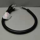 Kanayu 3 FT 6 AWG 3 Prong Replacement Power Cord Compatible with NEMA 6-50P 50 Amp 250V Welder Extension Cable with Open End for Welder Dryer Garage Heater Generator, ETL Listed