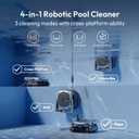 (2026 New) BUBLUE Bubot 800P Gen2 Robotic Pool Cleaner,Pool Vacuum for Inground Pools,with Smart Navigation,App Control& Scheduling,Cleans Floor/Wall/Waterline/Shallow Area,for Pools up to 1,076 Sq.Ft